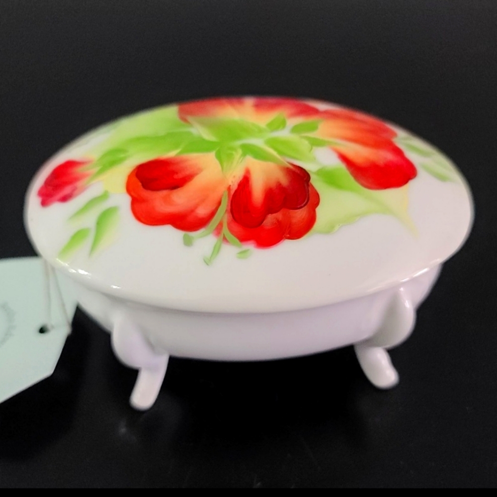 Antique Porcelain storage box